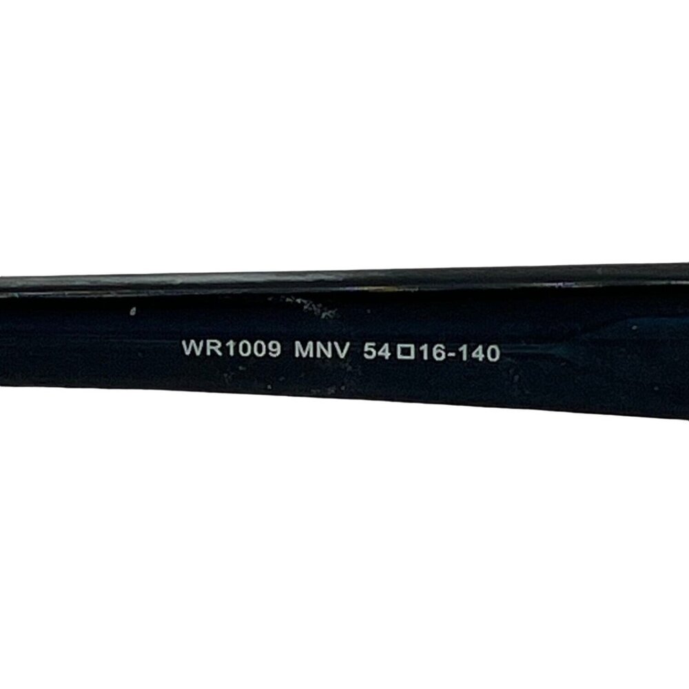 William Rast WR1009 Mens Blue Rectangle FRAMES ONLY MNV 54-16-140 Includes Case - Picture 9 of 12